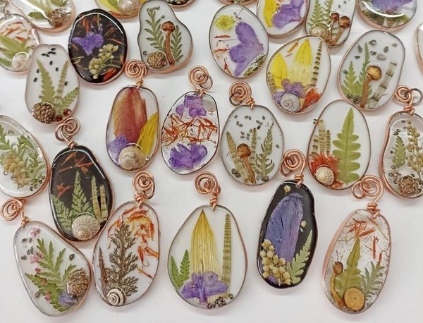 Украшения из ювелирной смолы