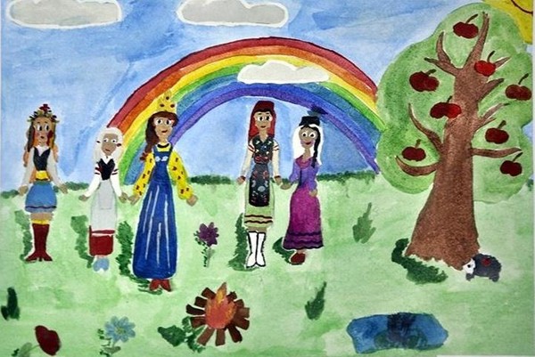 Мастер-класс по живописи «Палитра народов»
