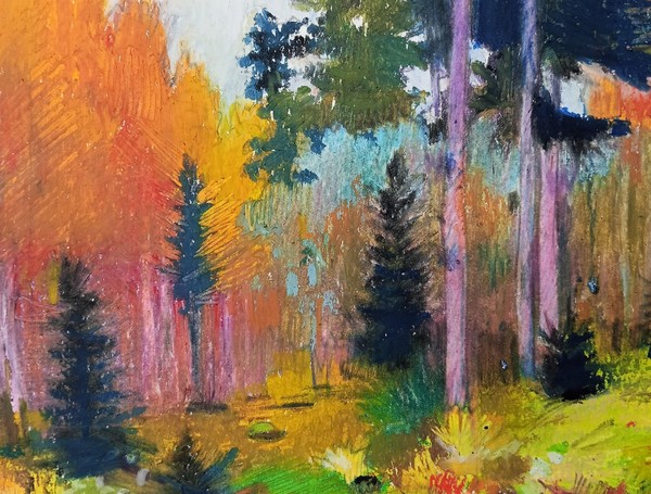 Мастер-класс «Пейзаж. Осенний день»