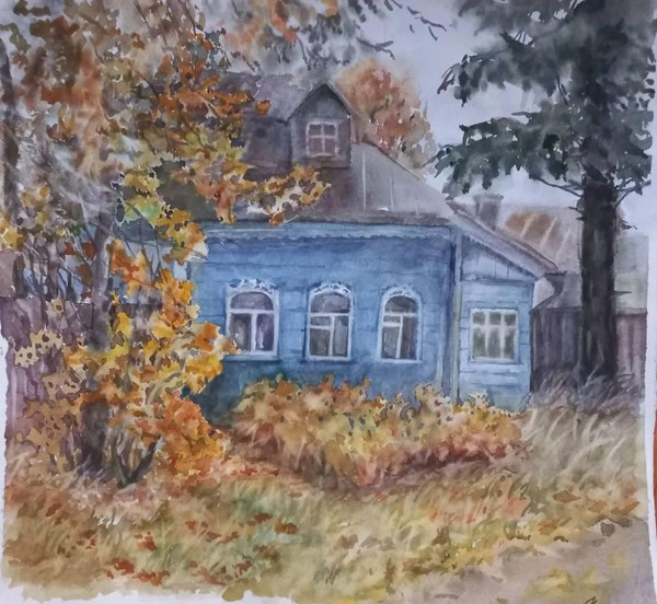 Мастер-класс «Осенний пейзаж»