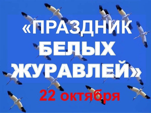 Литературный праздник «Белые журавли»