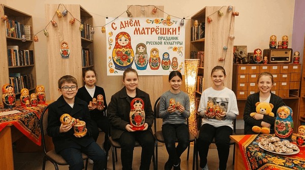 Тематическая беседа и мастер класс «В гости к нам пришла Матрешка!»
