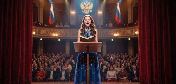 Награждение победителей конкурса выразительного чтения «Россия – это Родина моя»