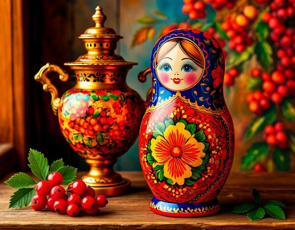 Мастер-класс «Хохломская краса»