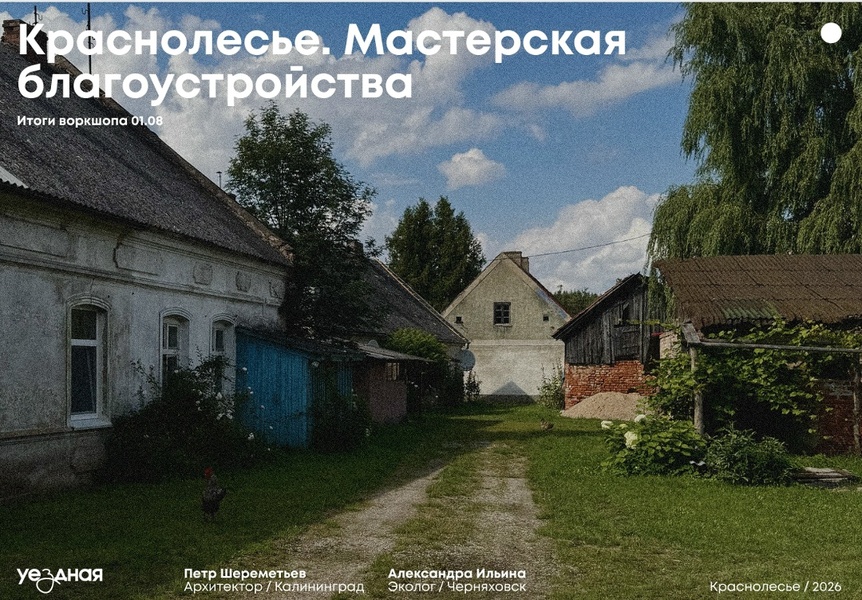 Мастерская благоустройства Краснолесья в рамках Дня ряпушки