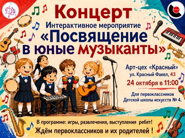 Интерактивное мероприятие «Посвящение в юные музыканты»