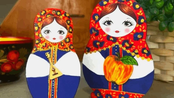 Мастер-класс «Тверская матрешка»