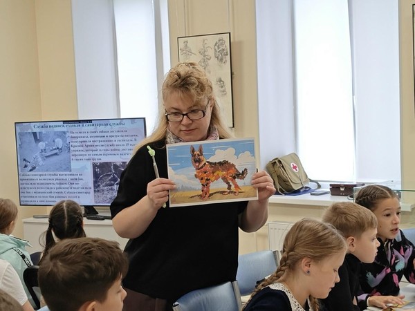 Музейное занятие «Собака – друг, защитник, герой»