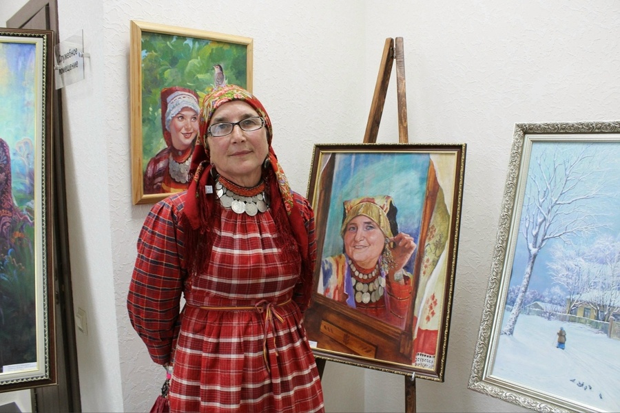 Выставка этнических работ мастера В.П. Максимовой «Бистәрләрем чигүле»