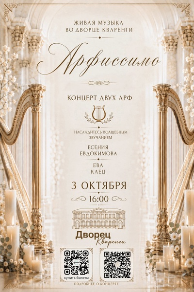 Арфиссимо. Концерт двух арф.