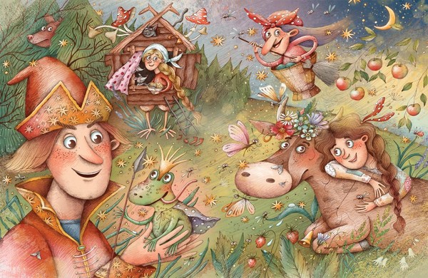 Дедушки и бабушки в книжном царстве