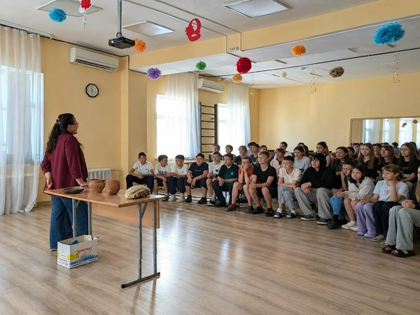 Культурно-просветительское занятие «Курс молодого археолога»