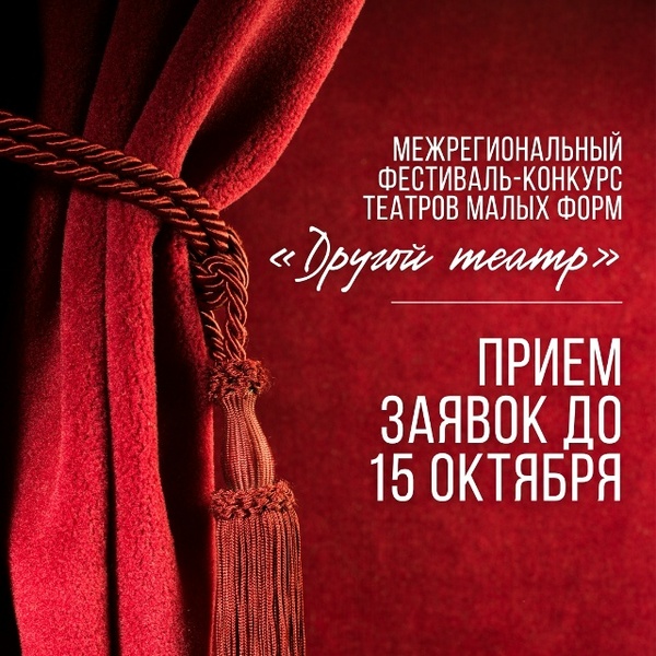 Межрегиональный фестиваль-конкурс театров малых форм «Другой театр»