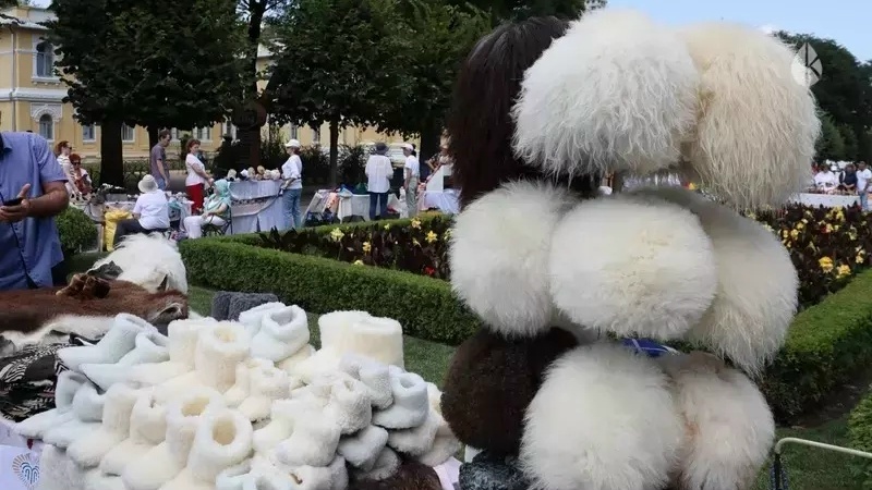 Фестиваль хлеба и световое шоу