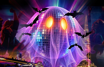 Панорамный Halloween и Дискоход под разводными мостами
