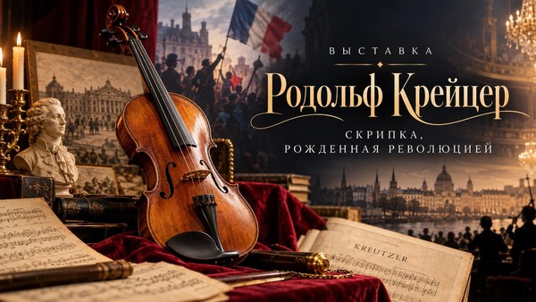 Выставка «Родольф Крейцер: Скрипка, рожденная Революцией»