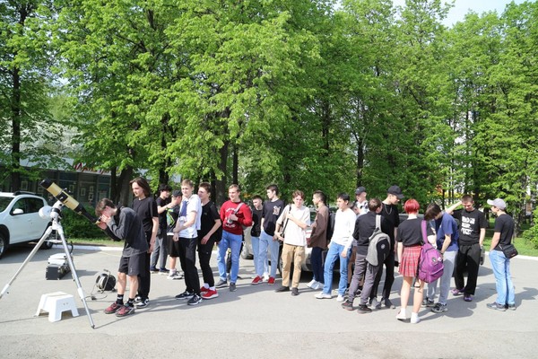 В рамках Недели космоса состоятся наблюдения Солнца в телескоп