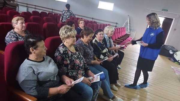Профилактическое занятие «Внимание: пешеход серебряного возраста»
