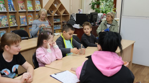 Интерактивная беседа «Морские приключения» в «Активити-клубе»