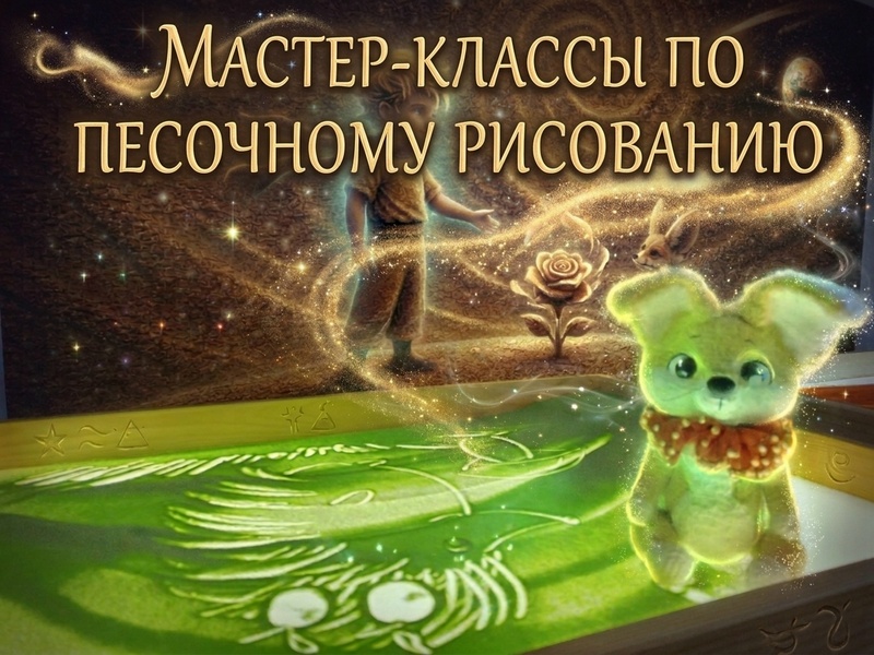 Мастер-классы по песочному рисованию от Фенека