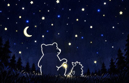 Ёжик и Медвежонок