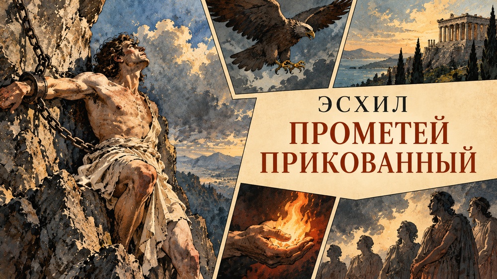Античная драматургия "Прометей Прикованный" Эсхил