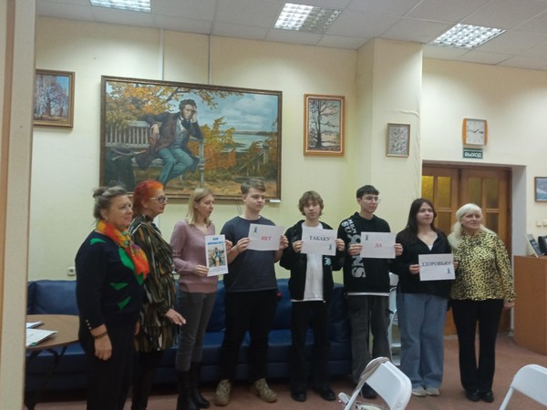 Тематическая беседа «Твое завтра – без вредных привычек»
