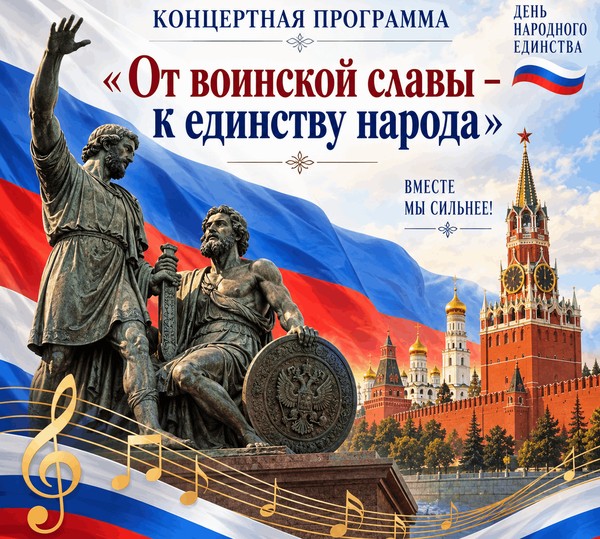Концертная программа «От воинской славы – к единству народа»