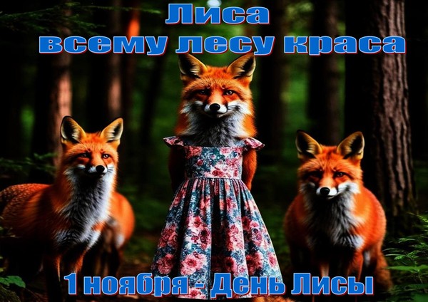 Тематический час «Лиса – всему лесу краса»