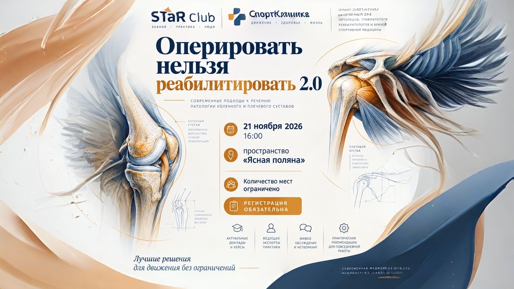 Конференция "Оперировать нельзя реабилитировать 2.0"