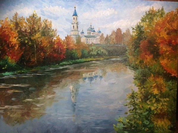 Мастер-класс «Тепло осени в каждом мазке»