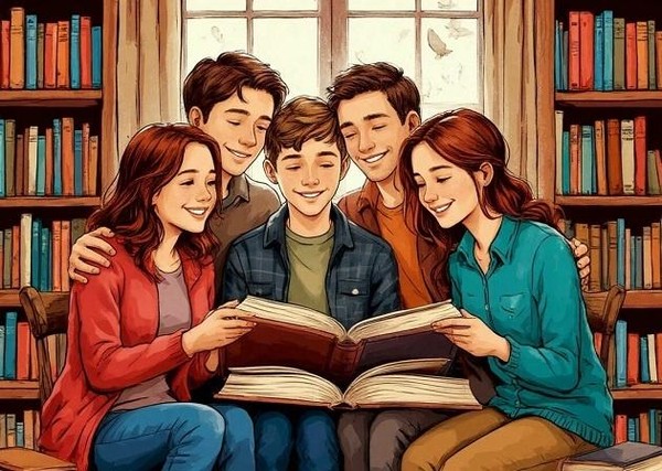 Выставка «Книжный калейдоскоп народов России»