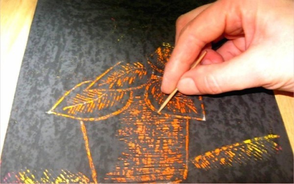Мастер-класс «Искусство воплощения традиций: орнаменты в технике граттаж»
