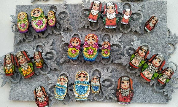 Арт урок «Роспись значка»