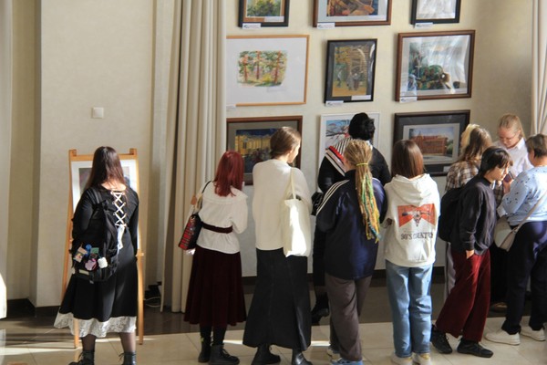 Экспозиция работ победителей конкурса «Мой край сибирский»