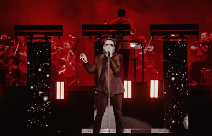 Легендарные хиты Depeche mode «Enjoy the symphony» Show с оркестром