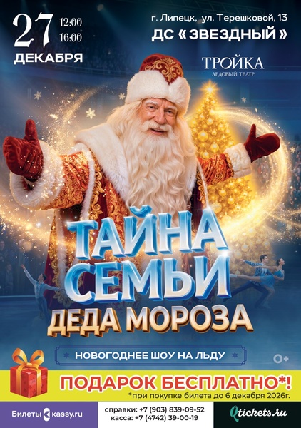 Ледовое шоу "Тайна семьи Деда Мороза"