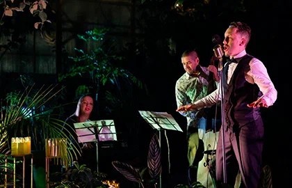 Магия свечей. Джаз в Оранжерее. Nat King Cole