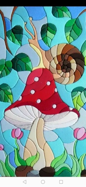 Мастер-класс для детей "Панно в технике кимекоми".