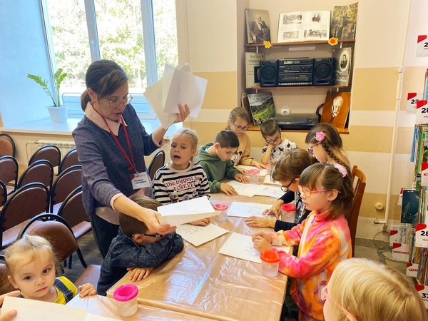 Нескучный выходной. Творческий час «Зимний лес»