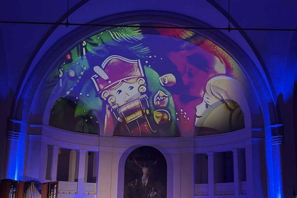 Концерт с песочной анимацией. Чайковский. Щелкунчик. Вивальди. Зима. Шуберт. Аве Мария