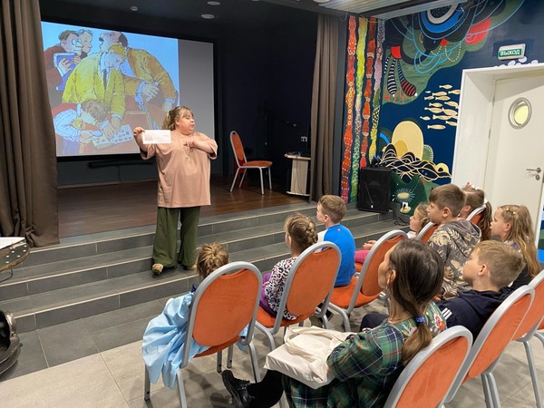 Лекция «Папа в библиотеке» в рамках акции «Читаем с папой»