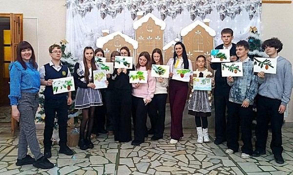 Мастер-класс «Акварельные фантазии. Провожая зиму»