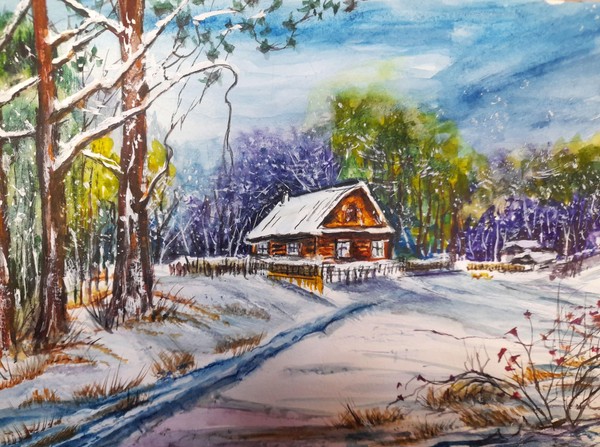 Выставка «Мгновения зимы художника Сергея Дударева»