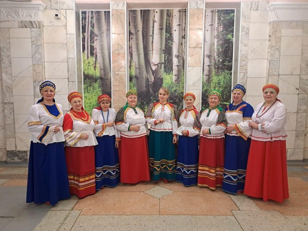 Творческая встреча с НСК, фольклорным ансамблем «Сударушки»