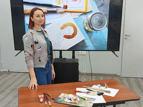 Лекция – мастер-класс «Золочение сусальным золотом»