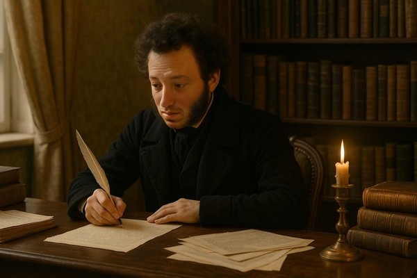 Литературный час «Следы исчезнут поколений, но жив талант, бессмертен гений!..»