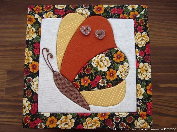Мастер-класс по печворку без иголок