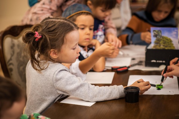 Мастер-класс «Создание мраморной бумаги эбру»