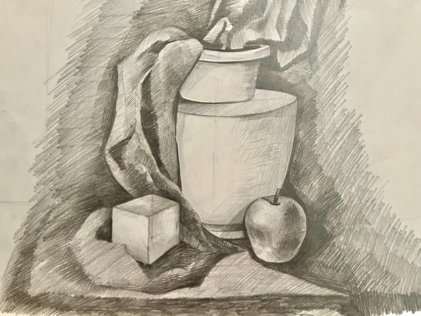 Виртуальная выставка «Учебный рисунок»